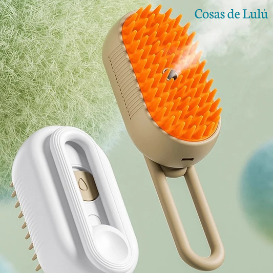 Cepillo de vapor 3 en 1 para tu Mascota 🐶😺