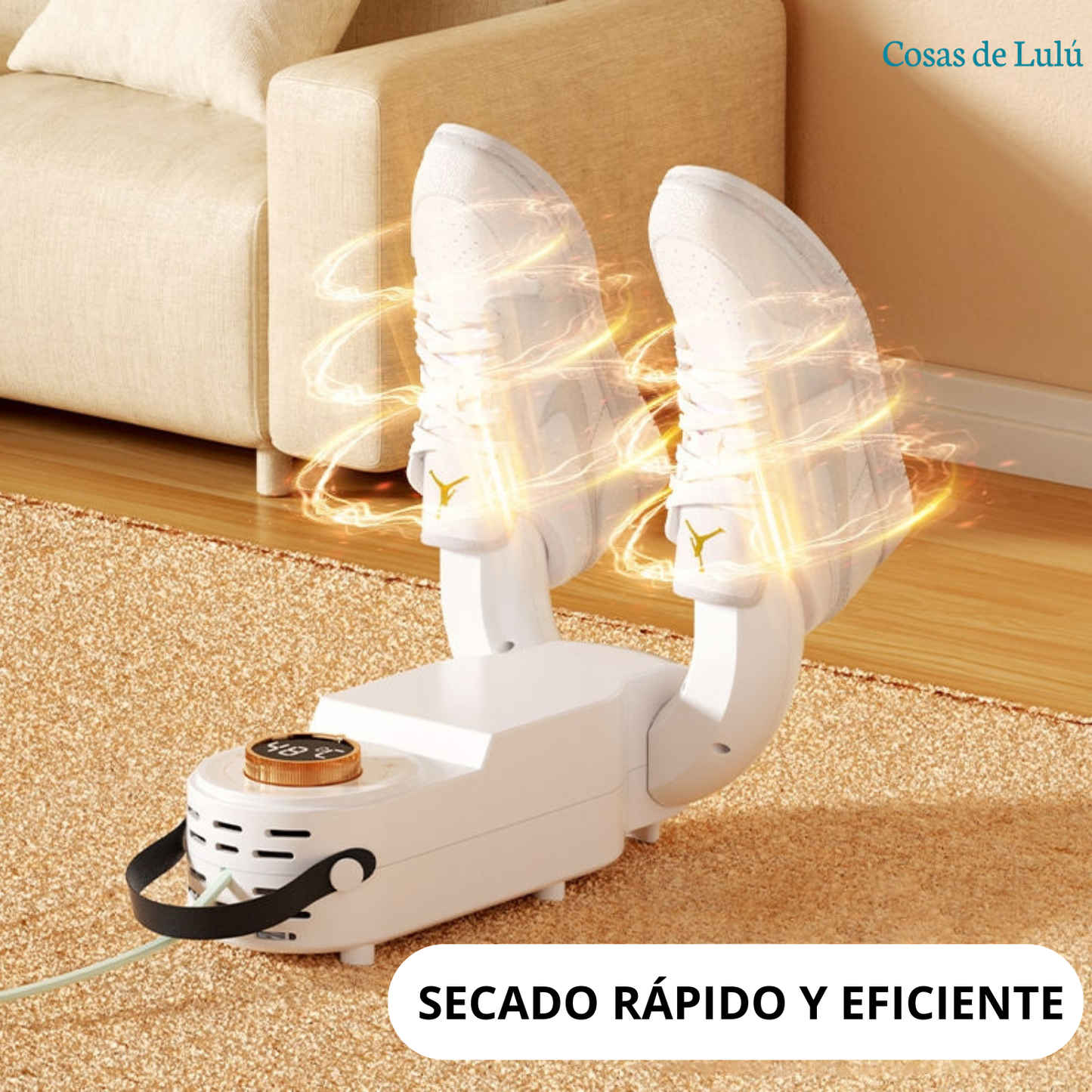 Secador de Zapatos Eléctrico Plegable