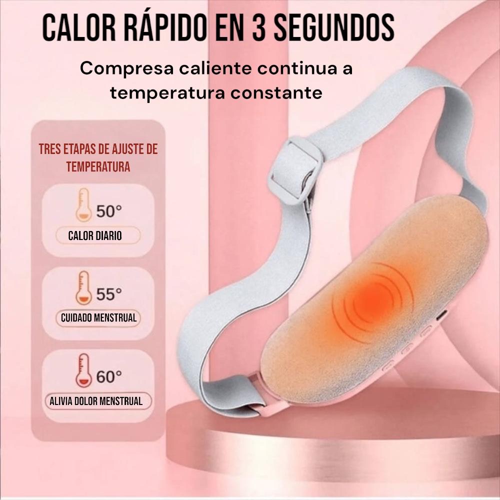 Cinturón Calentador Menstrual Masajeador