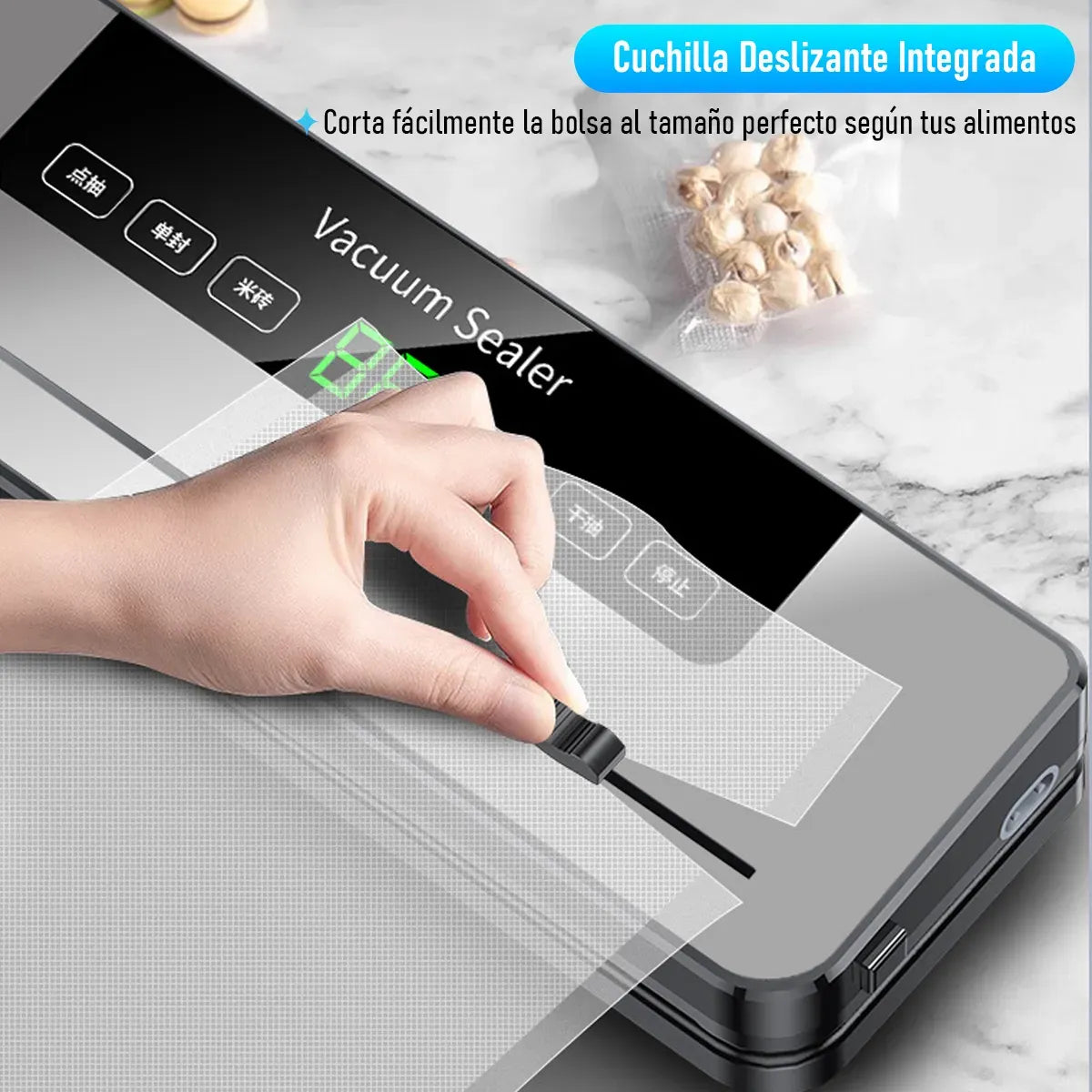 Selladora al Vacío 5 En 1