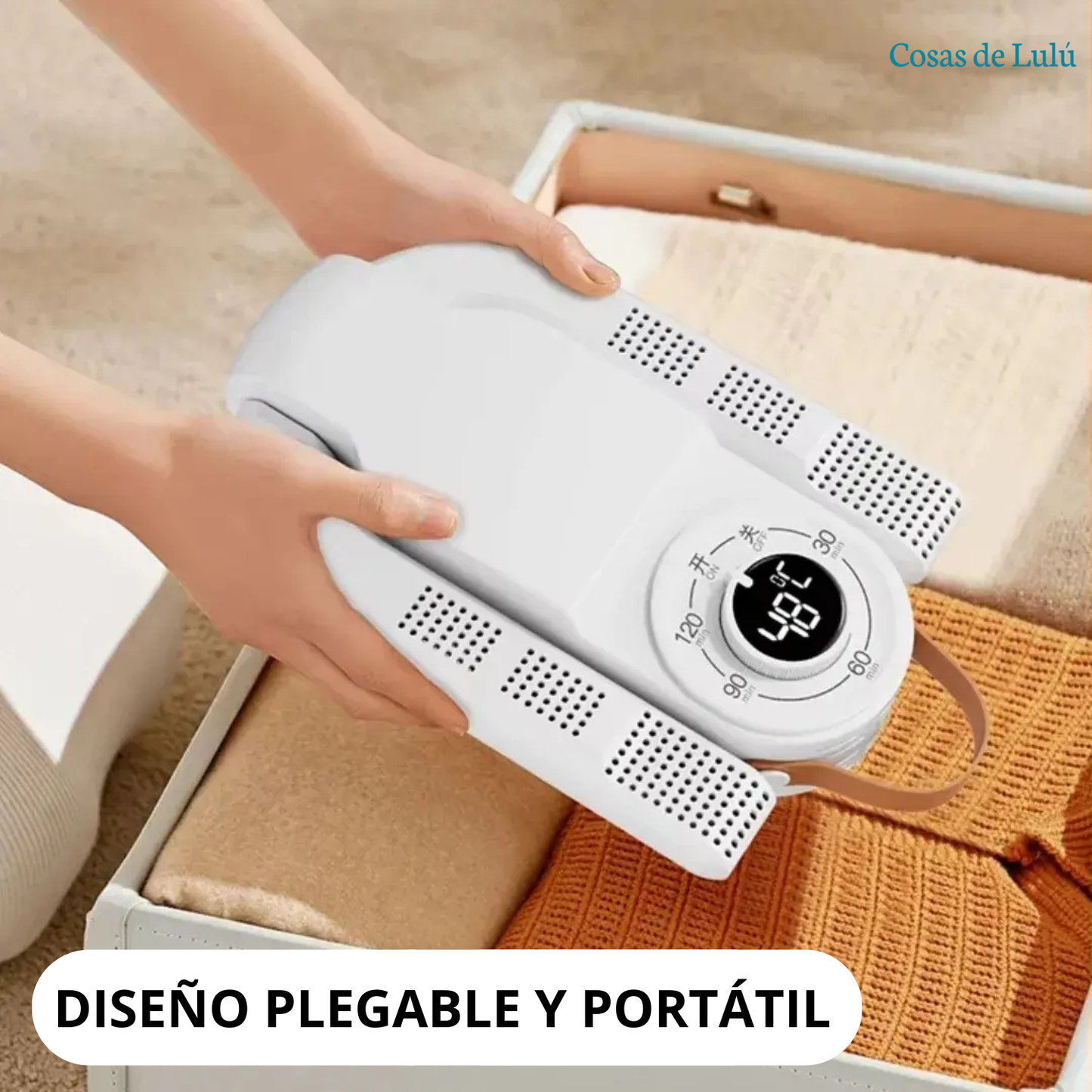 Secador de Zapatos Eléctrico Plegable