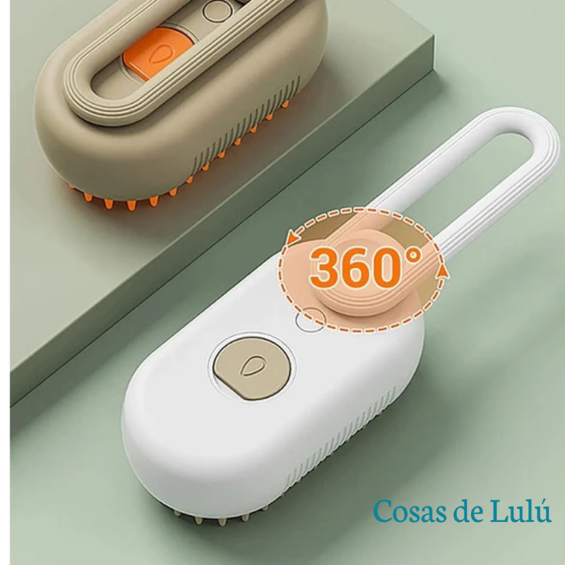Cepillo de vapor 3 en 1 para tu Mascota 🐶😺