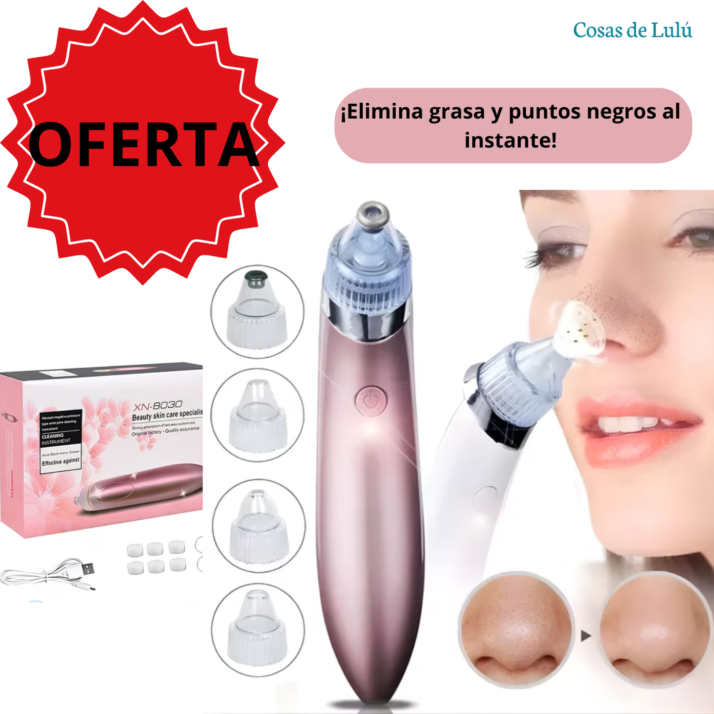 Removedor Extractor De Puntos Negros