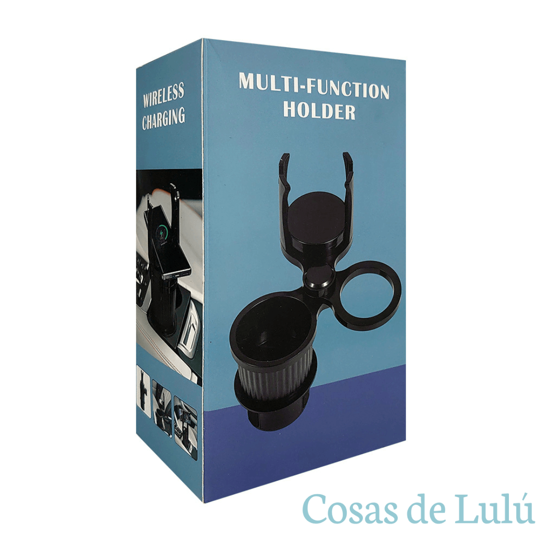 SOPORTE MULTIFUNCIONAL - PORTA VASOS PARA AUTOS