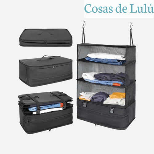 ESTANTE COLGANTE PORTATIL DE VIAJE ✈️