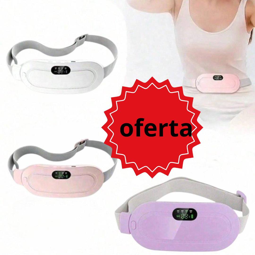 Cinturón Calentador Menstrual Masajeador