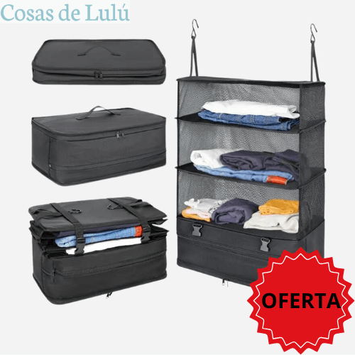 ESTANTE COLGANTE PORTATIL DE VIAJE ✈️