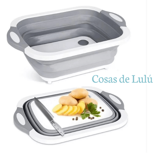 TABLA DE PICAR PLEGLABLE 3 EN 1